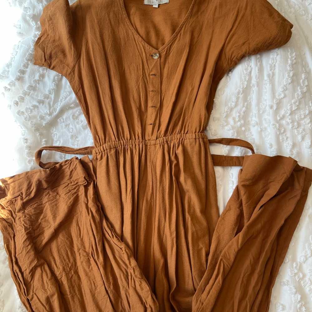 Bali Rust V-Neck Top